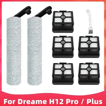 Для Dreame H12 Pro/Plus/Core Влажный Сухой Пылесос Мягкая Роликовая Щетка Hepa Фильтр Аксессуары Запасные Части Для Замены