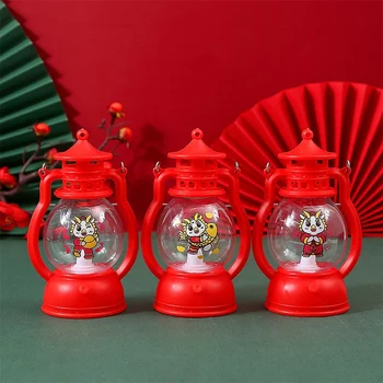 Китайские Новогодние фонарики по Лунному Календарю Фестиваль китайских новогодних фонариков со светодиодной подсветкой Электронные свечи