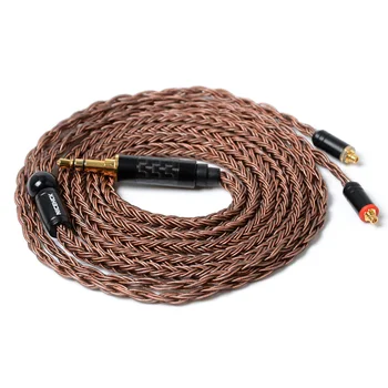 NiceHCK 16-жильный кабель из меди высокой чистоты 3.5/2.5/4.4 соединительный кабель MMCX/2Pin мм для TRNV90 KZZSX CCAC12 NiceHCK NX7MK4/F3/M6