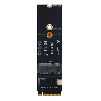Беспроводной Слот для Ключей M.2 A + E к M.2 M Ключу Wifi Bluetooth Адаптер для AX200 9260 Bcm94352Z Карта NVMe PCI Express SSD Порт