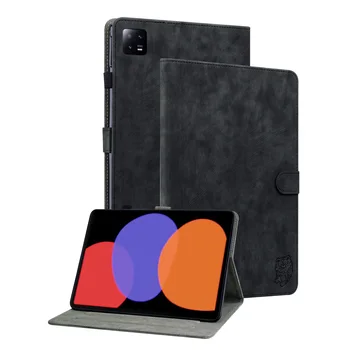 Милый кошелек с изображением тигра, подставка для карт, чехол для планшета Xiaomi MiPad 6 Pro 11 2023, чехол для Xiaomi Pad 6 MiPad 6, 11-дюймовый чехол
