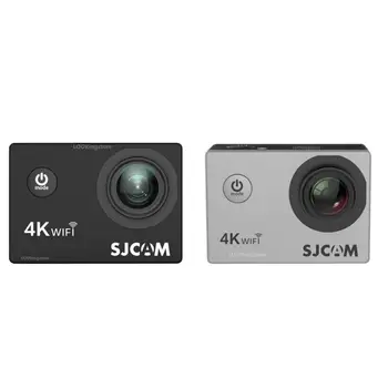 SJCAM SJ4000 AIR Action Camera 4K 30PFS 1080P 4x Zoom WIFI Мотоциклетный велосипедный шлем Водонепроницаемая камера Спортивные экшн-камеры