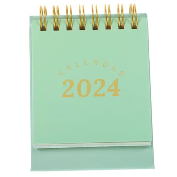 2024 Маленький Настольный Календарь Офисный Декор Новинка Бумага для настольного Планировщика Удобное Изысканное Положение