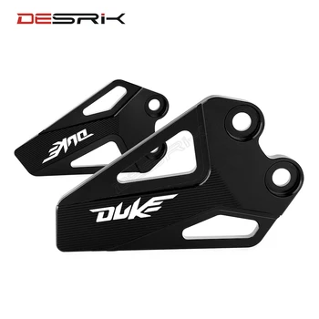 DESRIK Для KTM DUKE390 DUKE250 2017 2018 2019 2020 Подножка Для ног Задний комплект Мотоциклетных Пяточных пластин Защитные Аксессуары для защиты