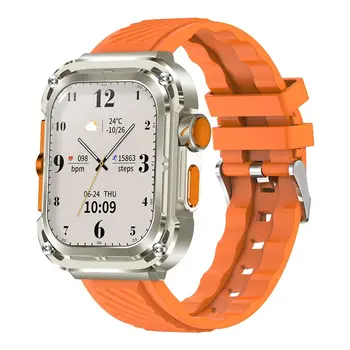 Смарт-часы Z85 MAX с Bluetooth-вызовом, сверхдлительный режим ожидания, True Rate, NFC IP68, Водонепроницаемые часы с тремя ремешками, мужские Женские часы