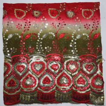 Свадебный шарф из дупатты, расшитая блестками вуаль из жоржета, пакистанские шаровары