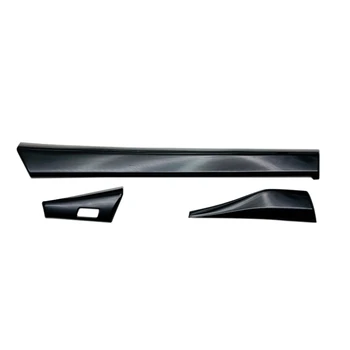3 шт. Автомобильная Глянцевая Черная Центральная консоль, Приборная панель, Декоративная накладка для Honda HRV HR-V Vezel 2021 2022 RHD