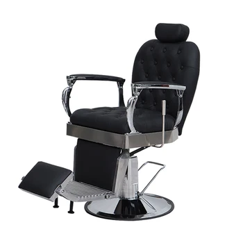 Винтажное мужское парикмахерское кресло Oil Head и парикмахерский салон с регулируемой высотой для бритья и причесывания