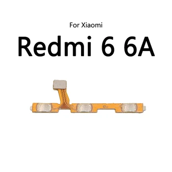 30 шт./лот для Xiaomi Redmi 6 Pro 6A Кнопка включения /выключения громкости Кнопка включения /выключения гибкого кабеля