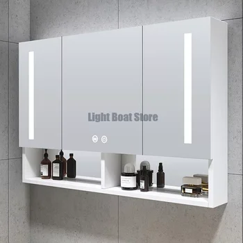 Умные зеркала для ванной, полки для хранения, витрина, унитаз, узкие зеркала для ванной, настенная полка Moveis Para Casa Мебель для комнаты YX50BC
