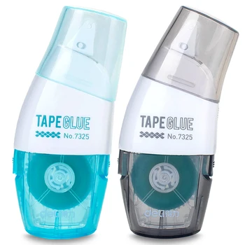 Креативная Двусторонняя Клейкая Лента 8 мм X 6 м с Заправками Канцелярские Принадлежности DIY Tape Art Glue Школьные Канцелярские Принадлежности