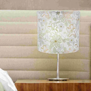 Тканевый абажур Гостиничный декор в стиле Шинуазри Настольные абажуры Минималистичный Прикроватный предмет домашнего обихода