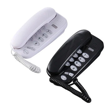 KXT-580 Стационарный настенный телефон, портативный мини-телефон, настенный телефон для дома, офиса, спа-центра в отеле