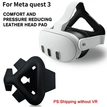 Мягкий ремешок на голову для Meta Quest 3, снижающий вес, удобная повязка на голову для аксессуаров виртуальной реальности Meta Quest 3.