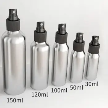 Мини-Бутылка Эфирного масла 30-150 мл Алюминиевый Распылитель-Распылитель Многоразового Использования Косметический Контейнер Для Жидкости