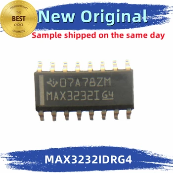 5 шт./ЛОТ MAX3232IDRG4 Маркировка MAX3232IDR: Интегрированный чип MAX3232I 100% Новый и оригинальный, соответствующий спецификации