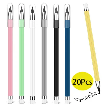 20шт Вечный Карандаш с ластиком Forever Pencil для домашнего школьного офисного письма и рисования
