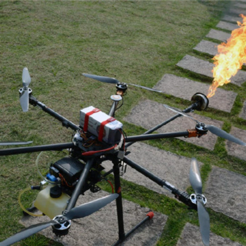 Электрический беспилотный летательный аппарат Spitfire с горящим лошадиным гнездом для удаления силового вредителя, беспилотный летательный аппарат для удаления посторонних предметов